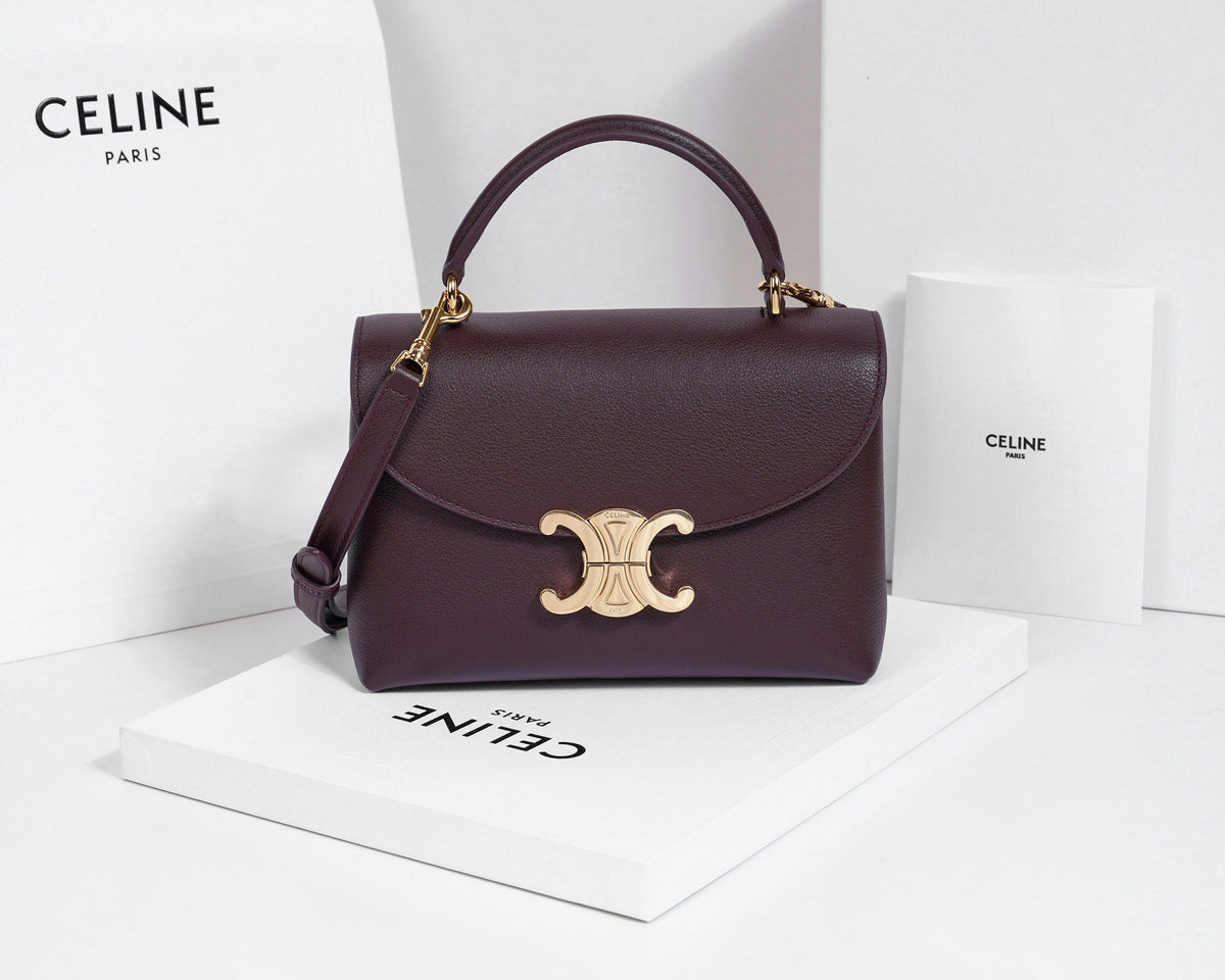 Celine Teen Nino Bag In Supple Grained Calfskin