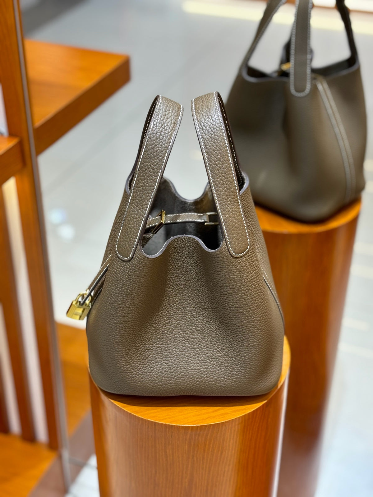Hermes Picotin Lock 18 Bag in Taurillon Clemence Leather