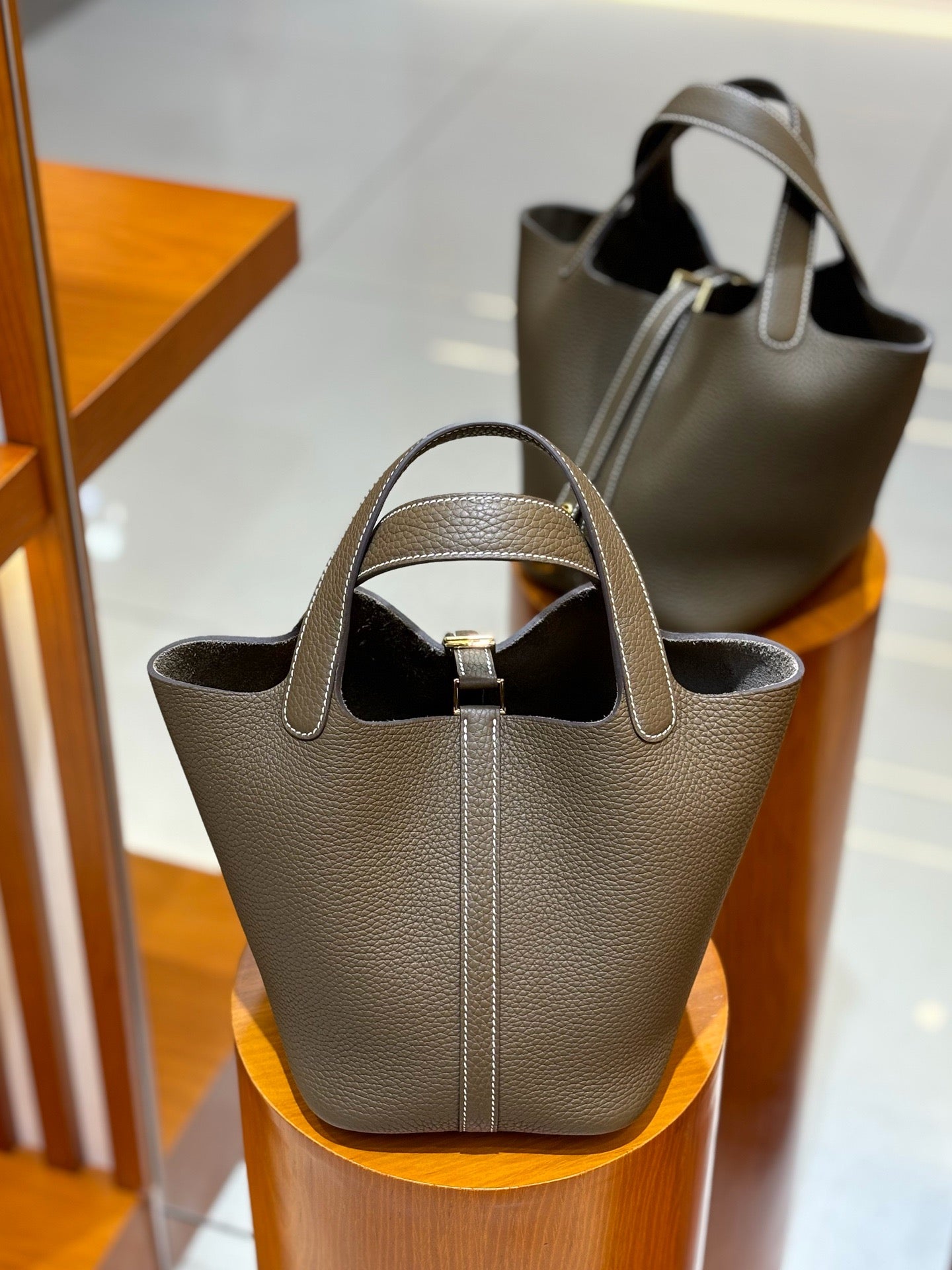 Hermes Picotin Lock 18 Bag in Taurillon Clemence Leather