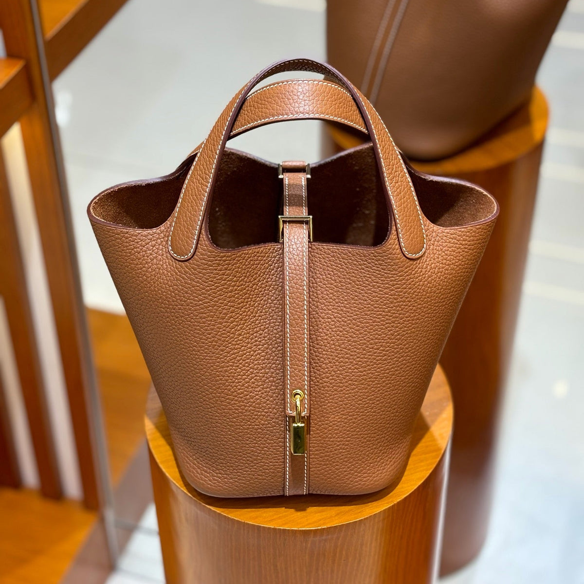 Hermes Picotin Lock 18 Bag in Taurillon Clemence Leather