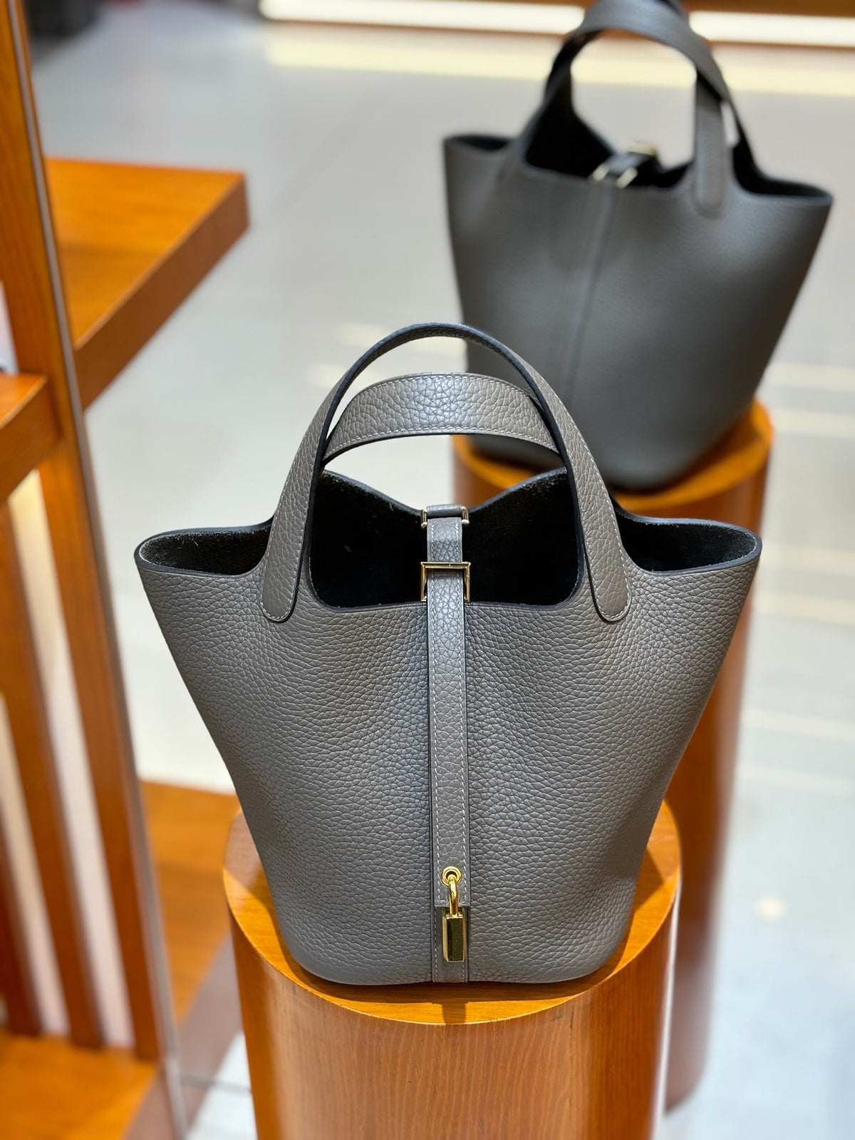 Hermes Picotin Lock 18 Bag in Taurillon Clemence Leather