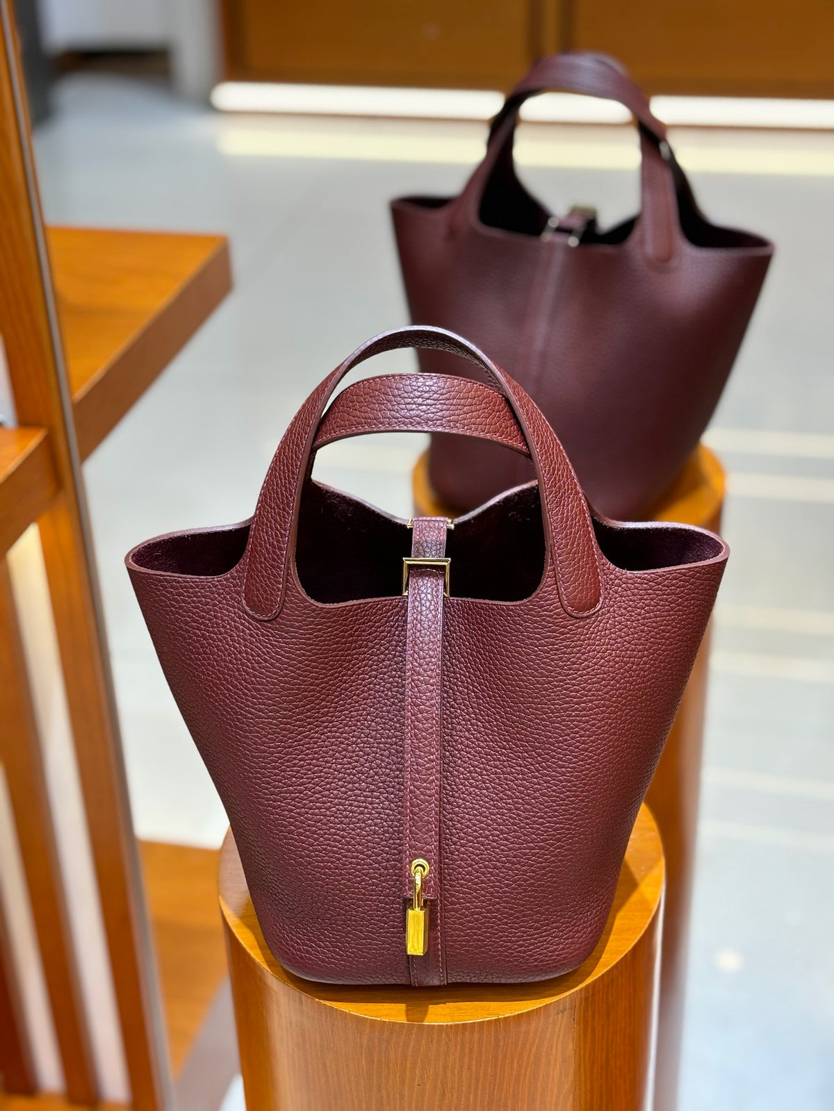 Hermes Picotin Lock 18 Bag in Taurillon Clemence Leather