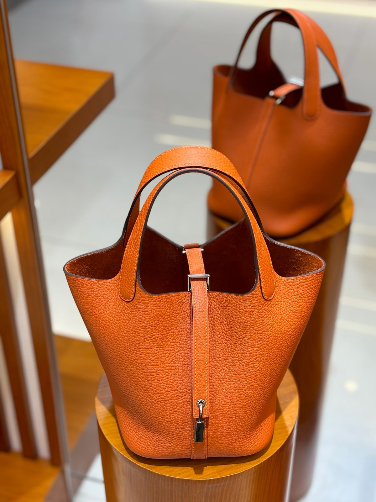 Hermes Picotin Lock 18 Bag in Taurillon Clemence Leather
