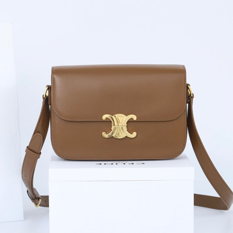 Celine Classique Triomphe Bag in Shiny Calfskin