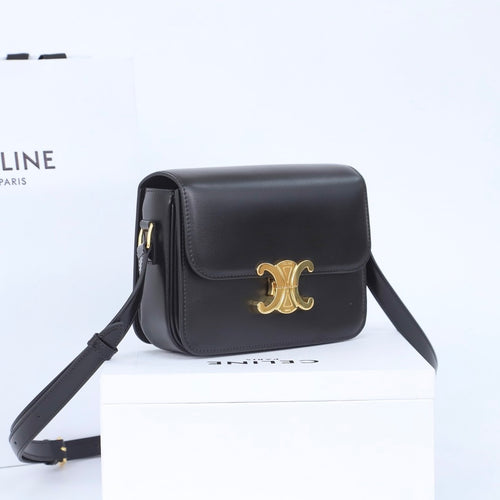 Celine Teen Triomphe Bag in Shiny Calfskin