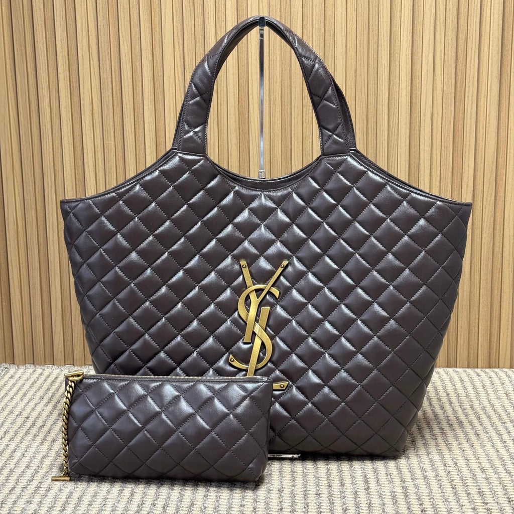 Saint Laurent Icare in Quilted Nappa