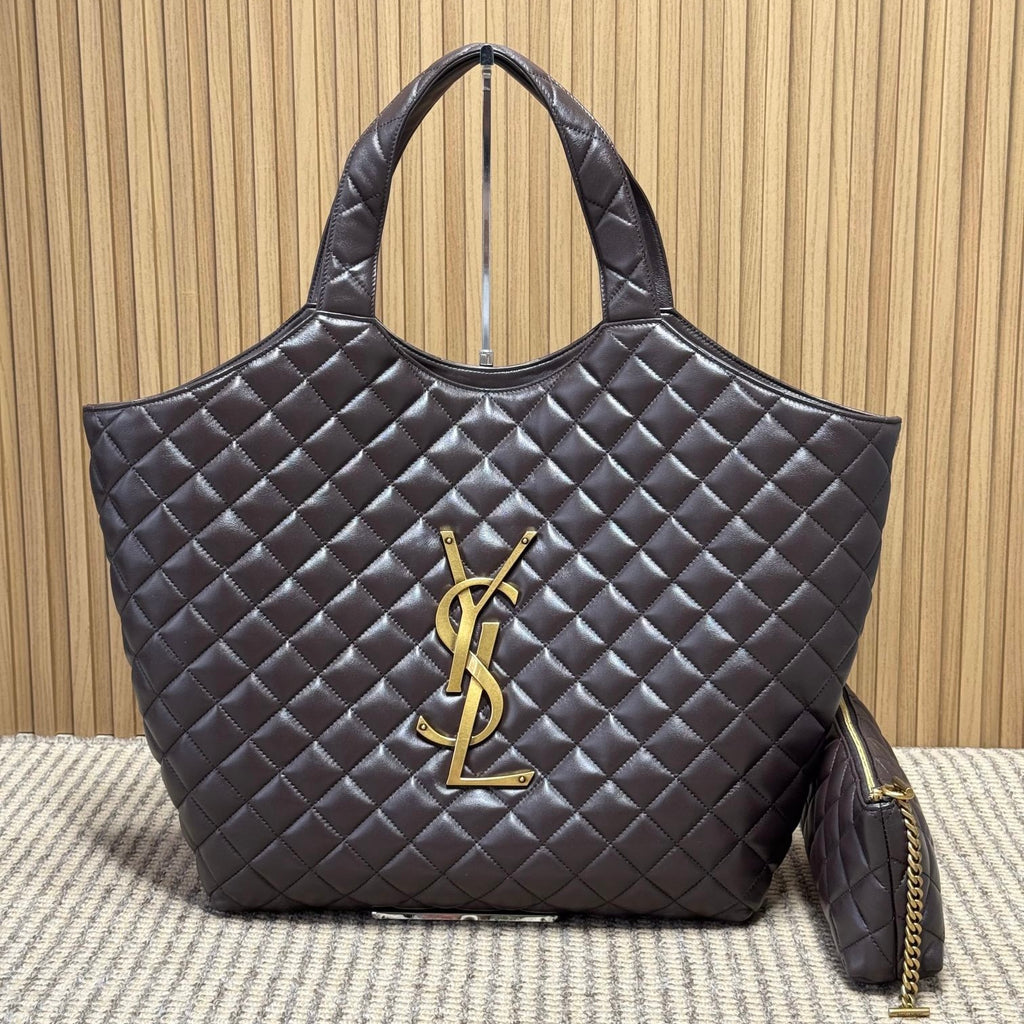 Saint Laurent Icare in Quilted Nappa
