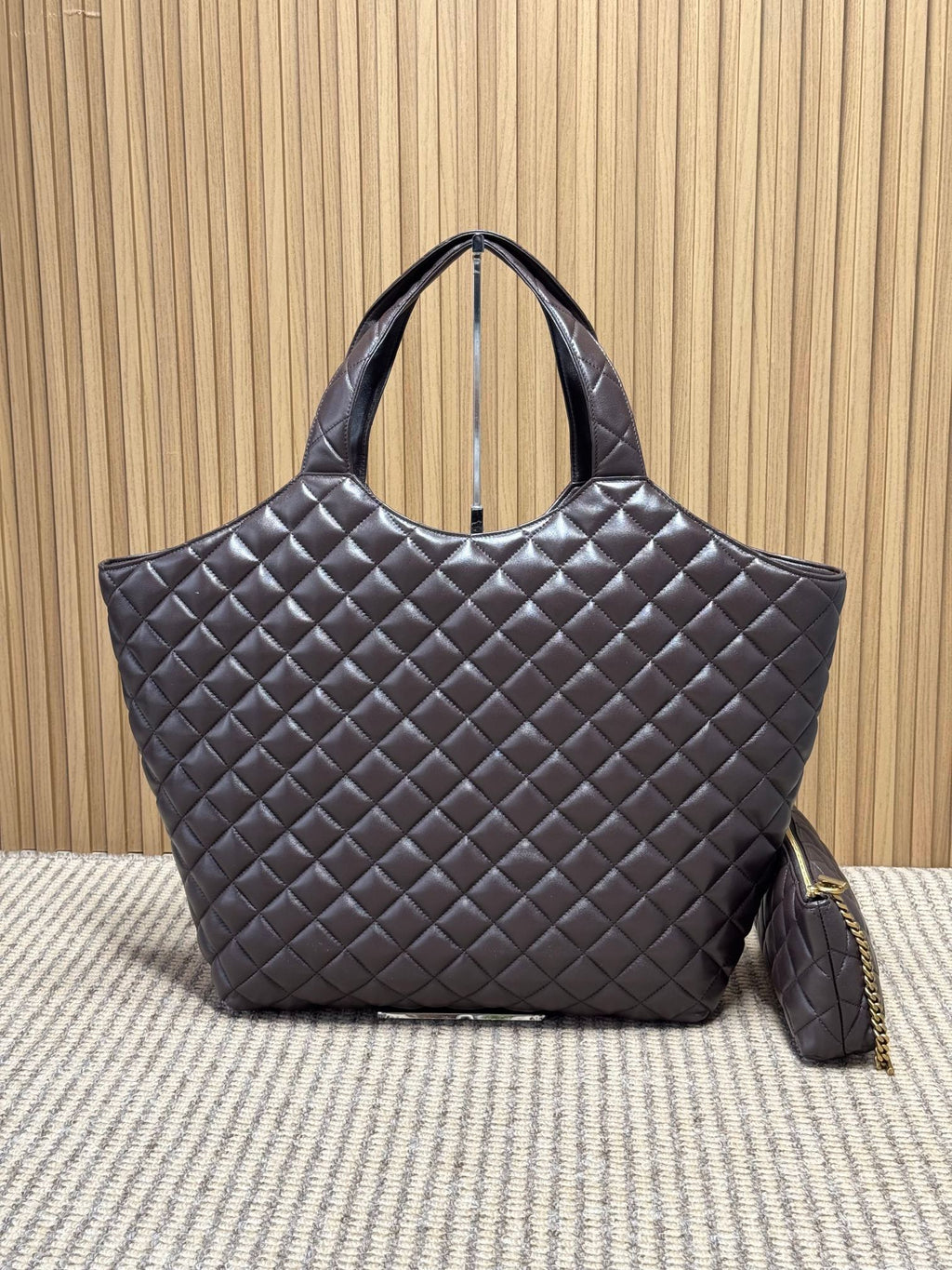 Saint Laurent Icare in Quilted Nappa