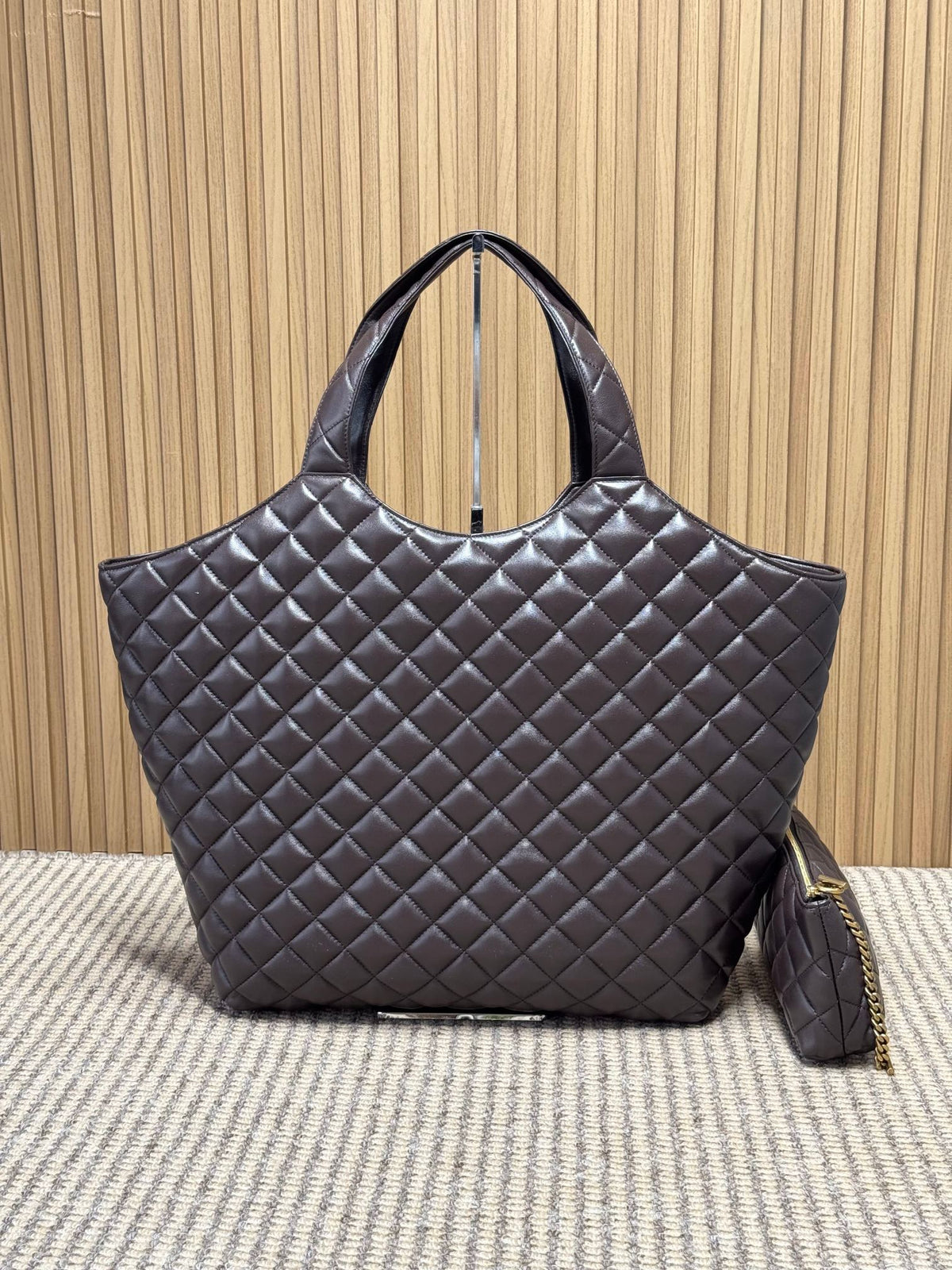 Saint Laurent Icare in Quilted Nappa
