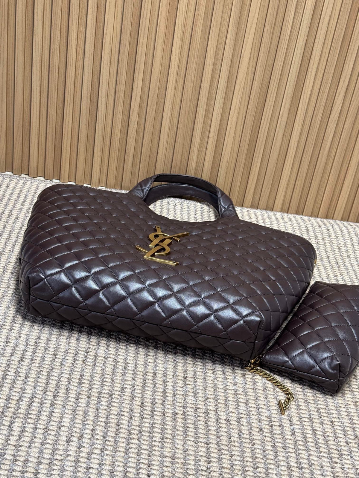 Saint Laurent Icare in Quilted Nappa