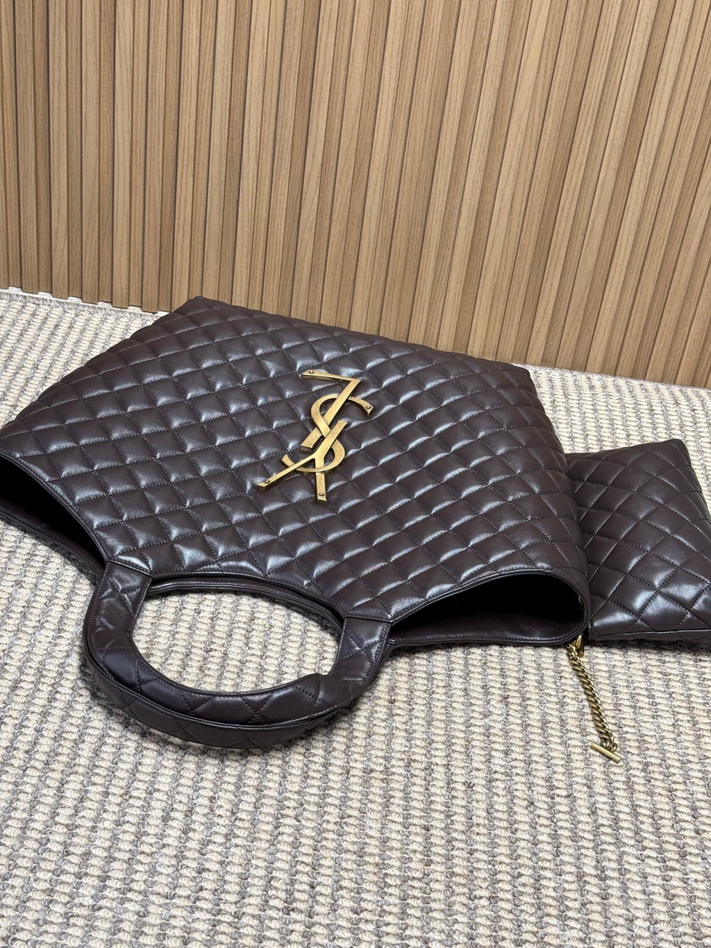 Saint Laurent Icare in Quilted Nappa