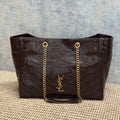 Saint Laurent Niki Shopping In Vintage Leather
