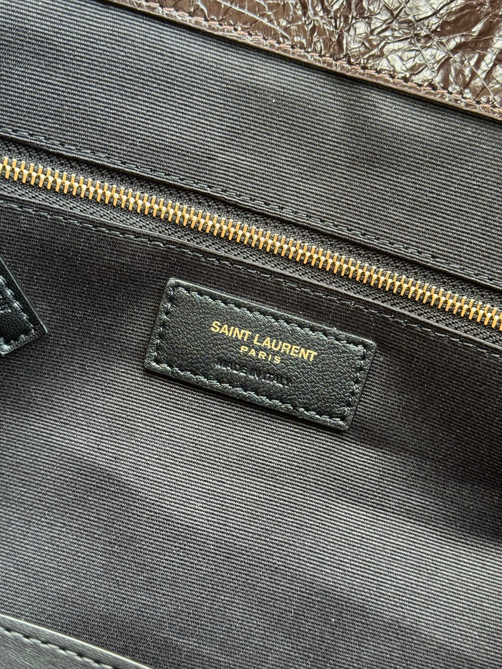 Saint Laurent Niki Shopping In Vintage Leather
