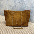 Saint Laurent Niki Shopping in Suede