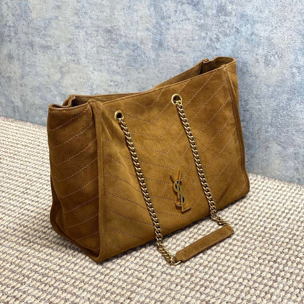 Saint Laurent Niki Shopping in Suede