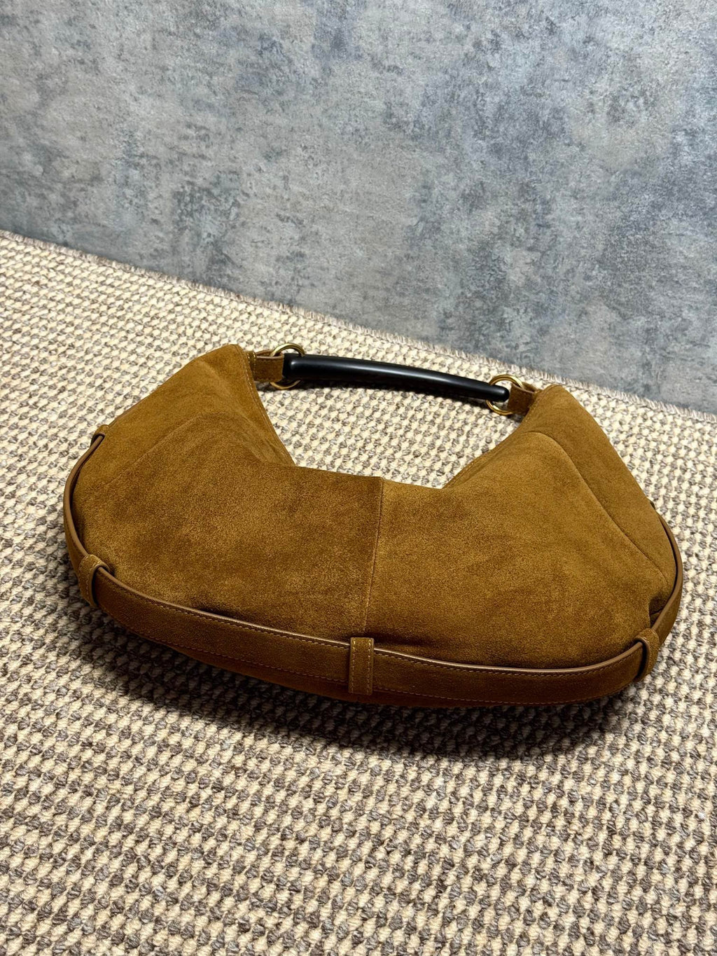 Saint Laurent Mombasa Large in Suede