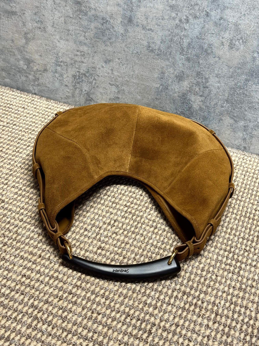 Saint Laurent Mombasa Large in Suede