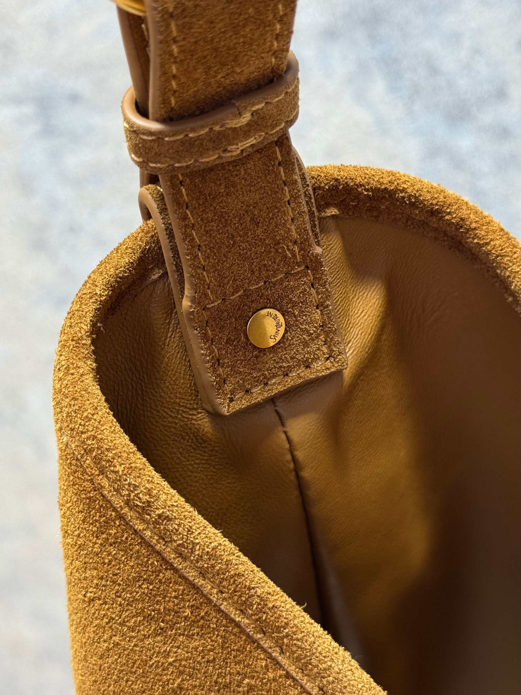 Saint Laurent Mombasa Large in Suede
