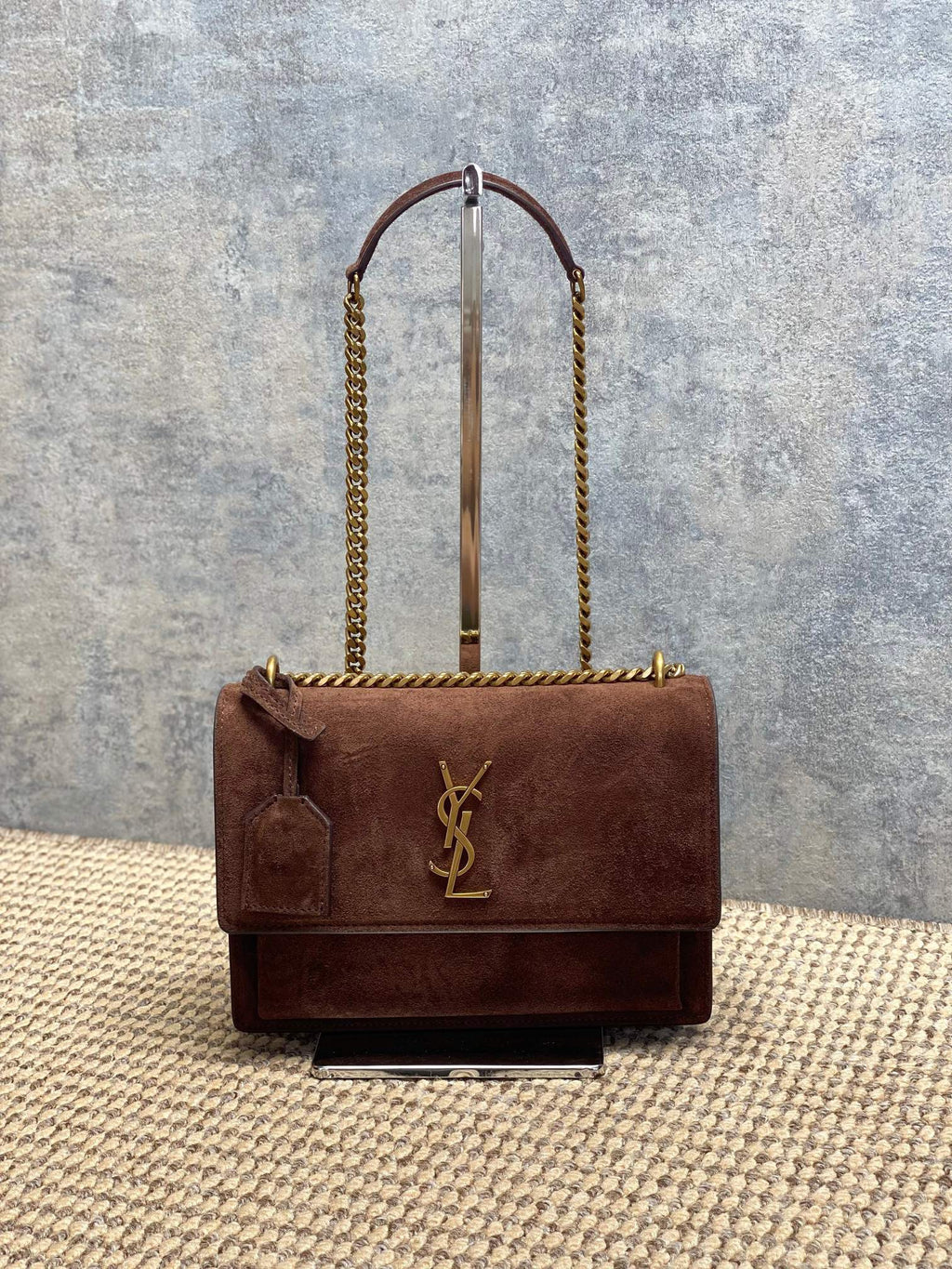 Saint Laurent Sunset Medium in Suede