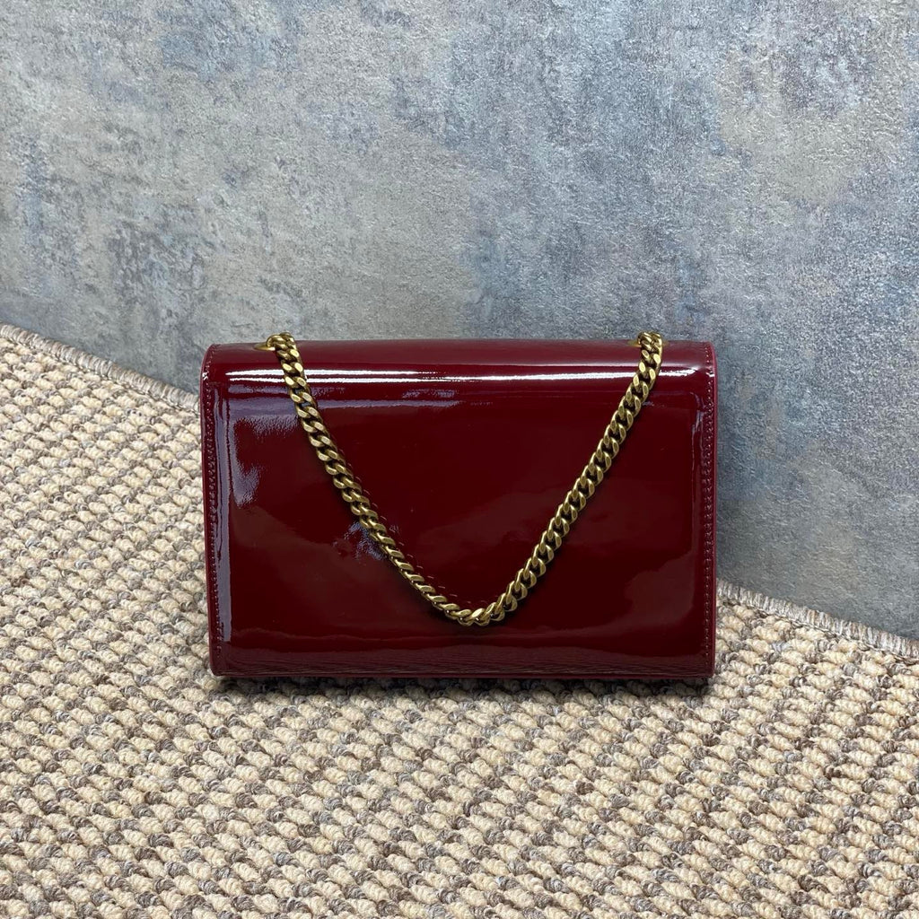 Saint Laurent Kate Small in Patent Leather