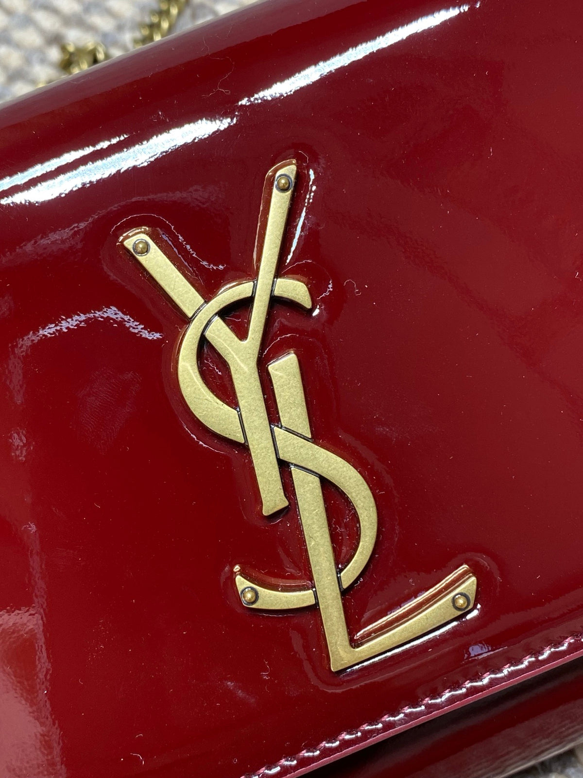 Saint Laurent Kate Small in Patent Leather