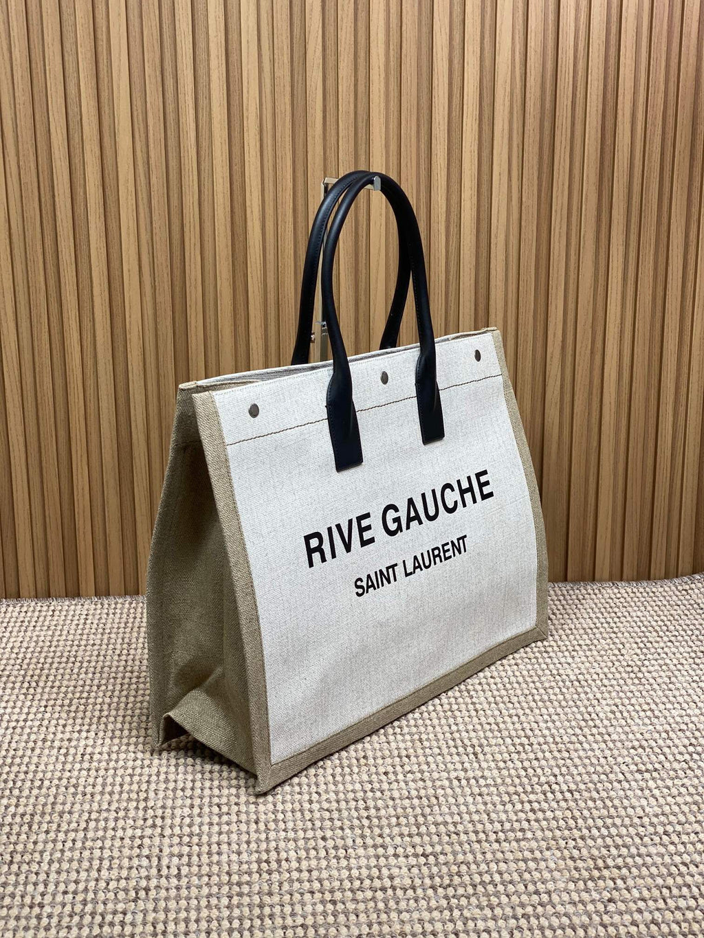 Saint Laurent Rive Gauche Large Tote Bag