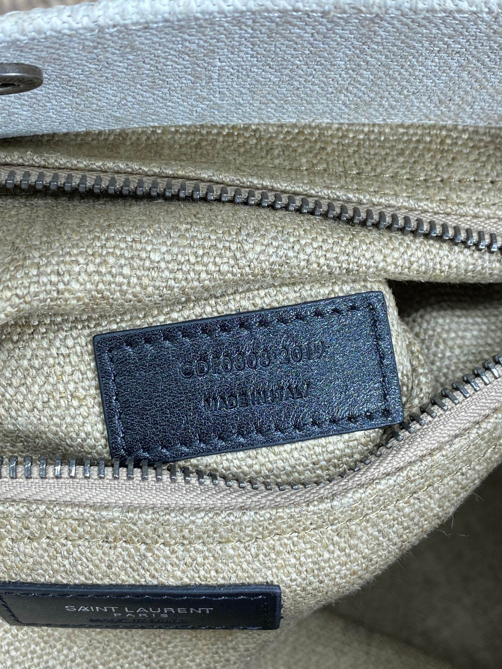 Saint Laurent Rive Gauche Large Tote Bag