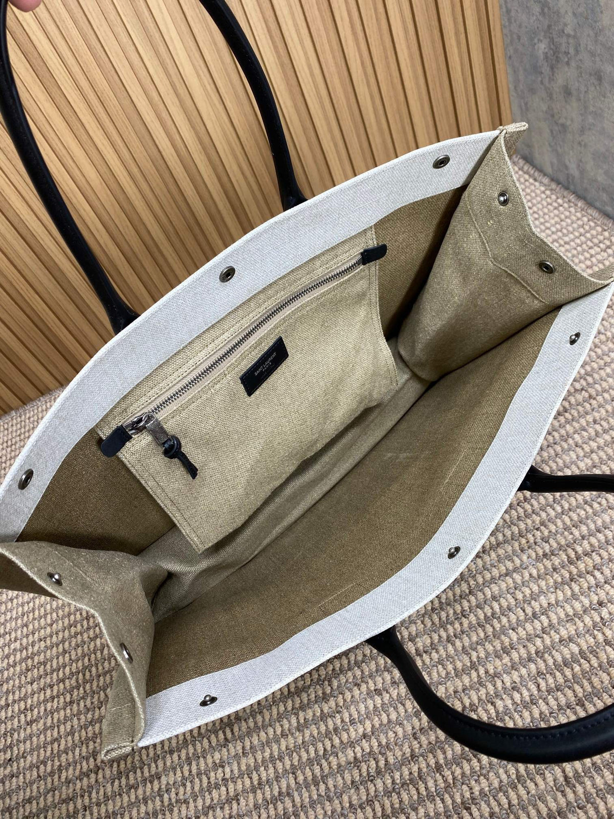 Saint Laurent Rive Gauche Large Tote Bag