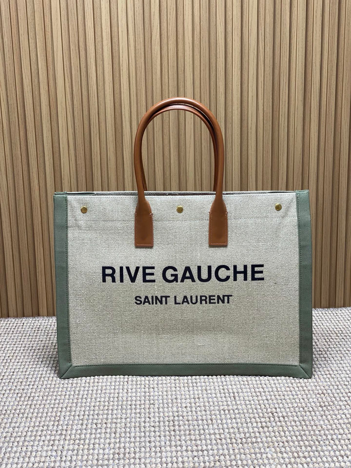 Saint Laurent Rive Gauche Large Tote Bag
