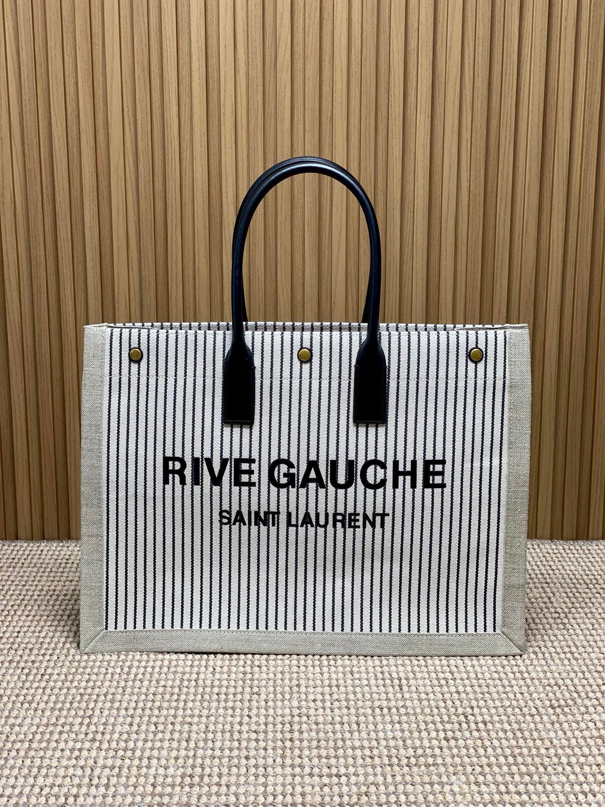 Saint Laurent Rive Gauche Large Tote Bag