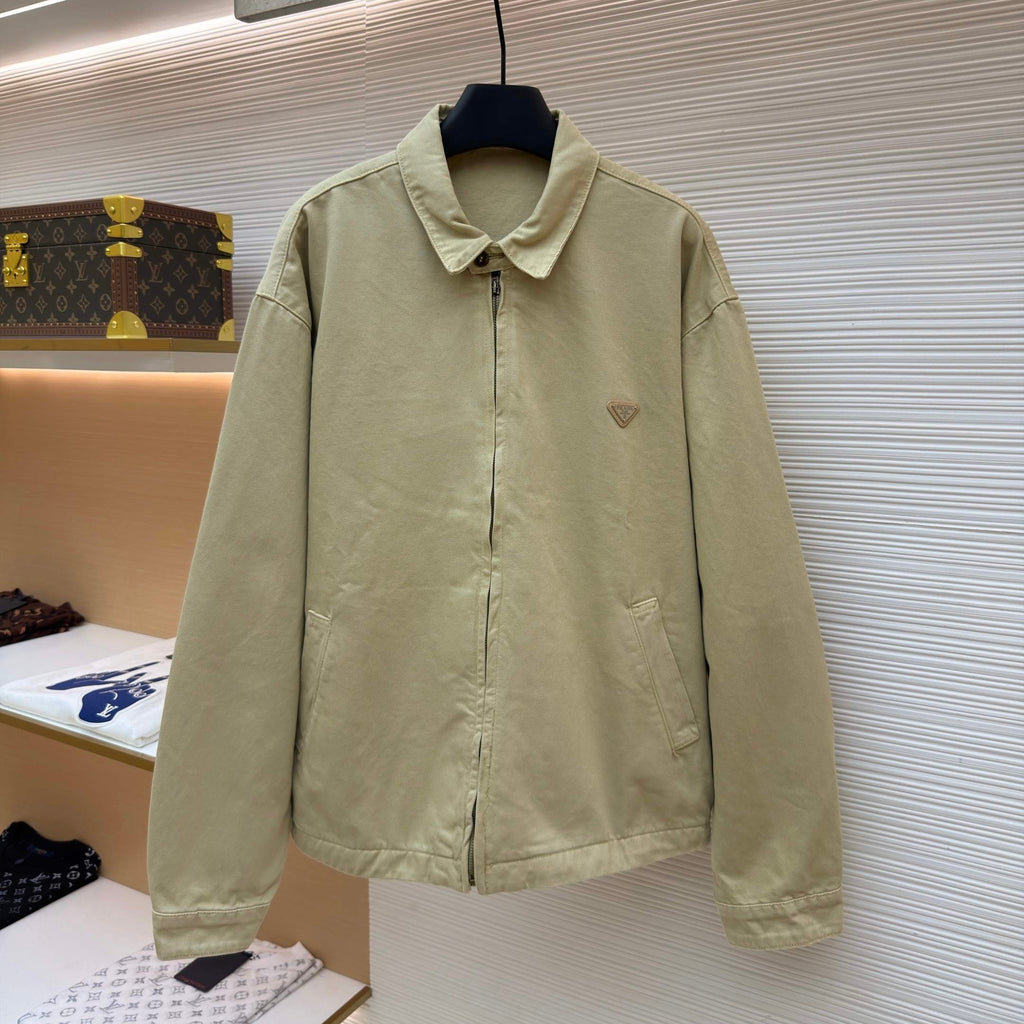 Prada Old Denim Blouson Jacket