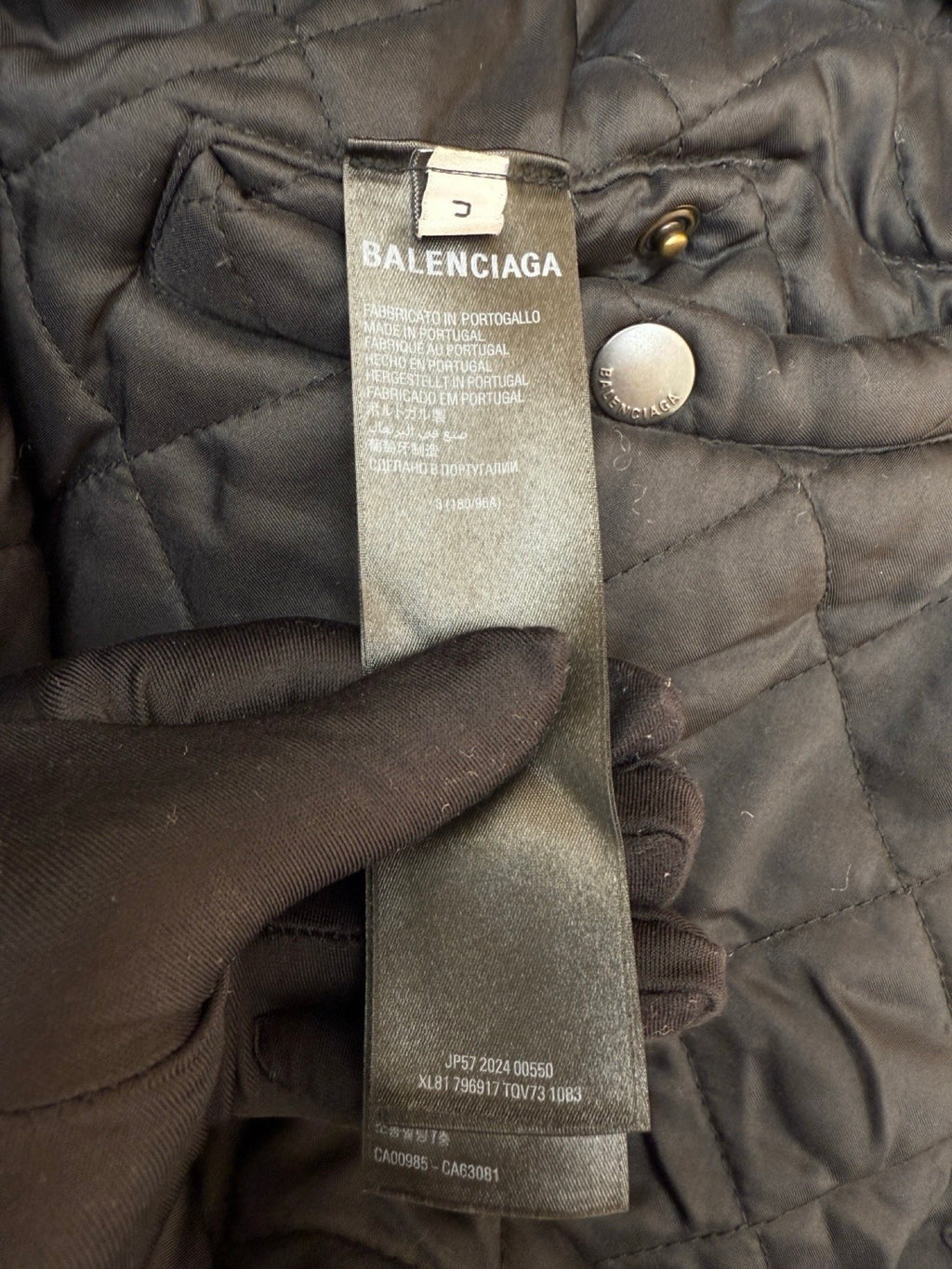 Balenciaga Oversized Distressed Cotton-ripstop Hooded Bomber Jacket