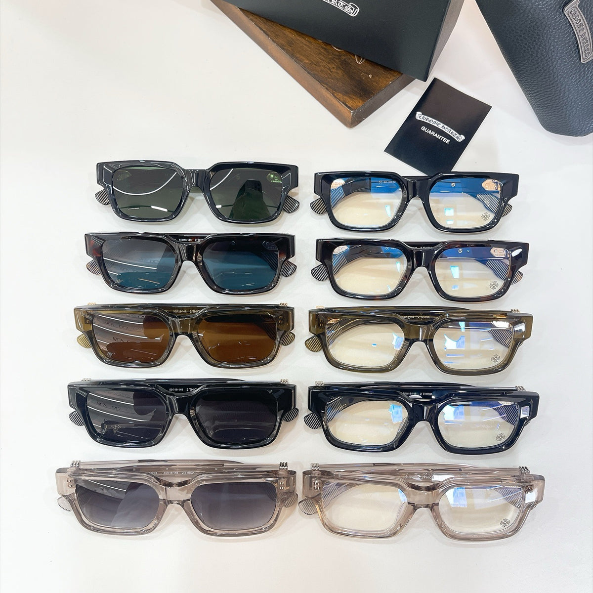 Chrome Hearts Sunglasses 2Thick