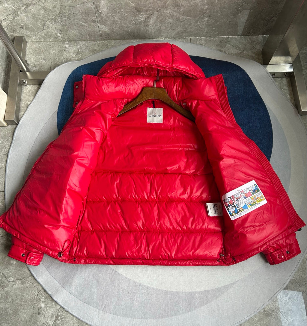 Moncler Maire Hooded Short Down Jacket