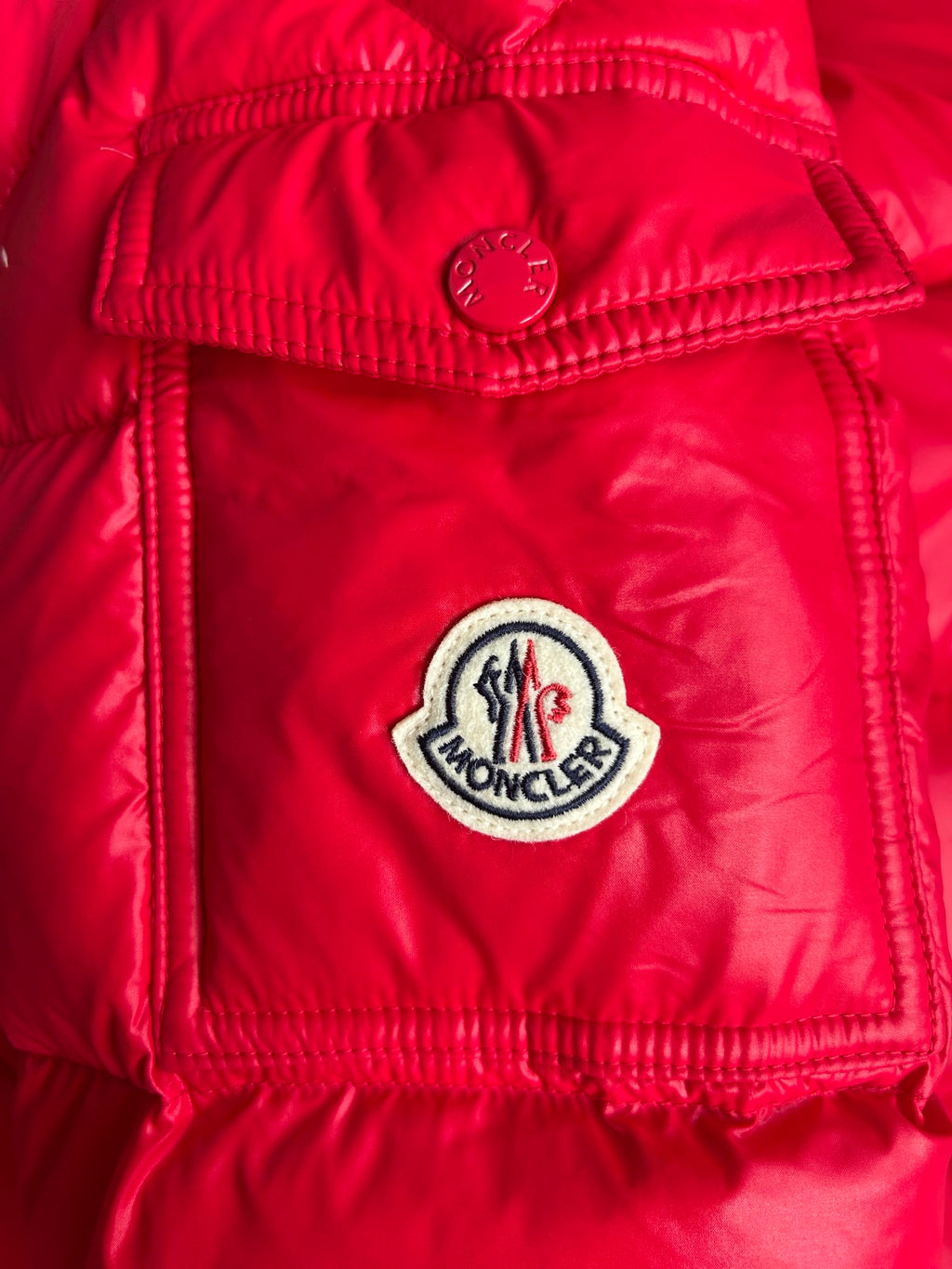 Moncler Maire Hooded Short Down Jacket