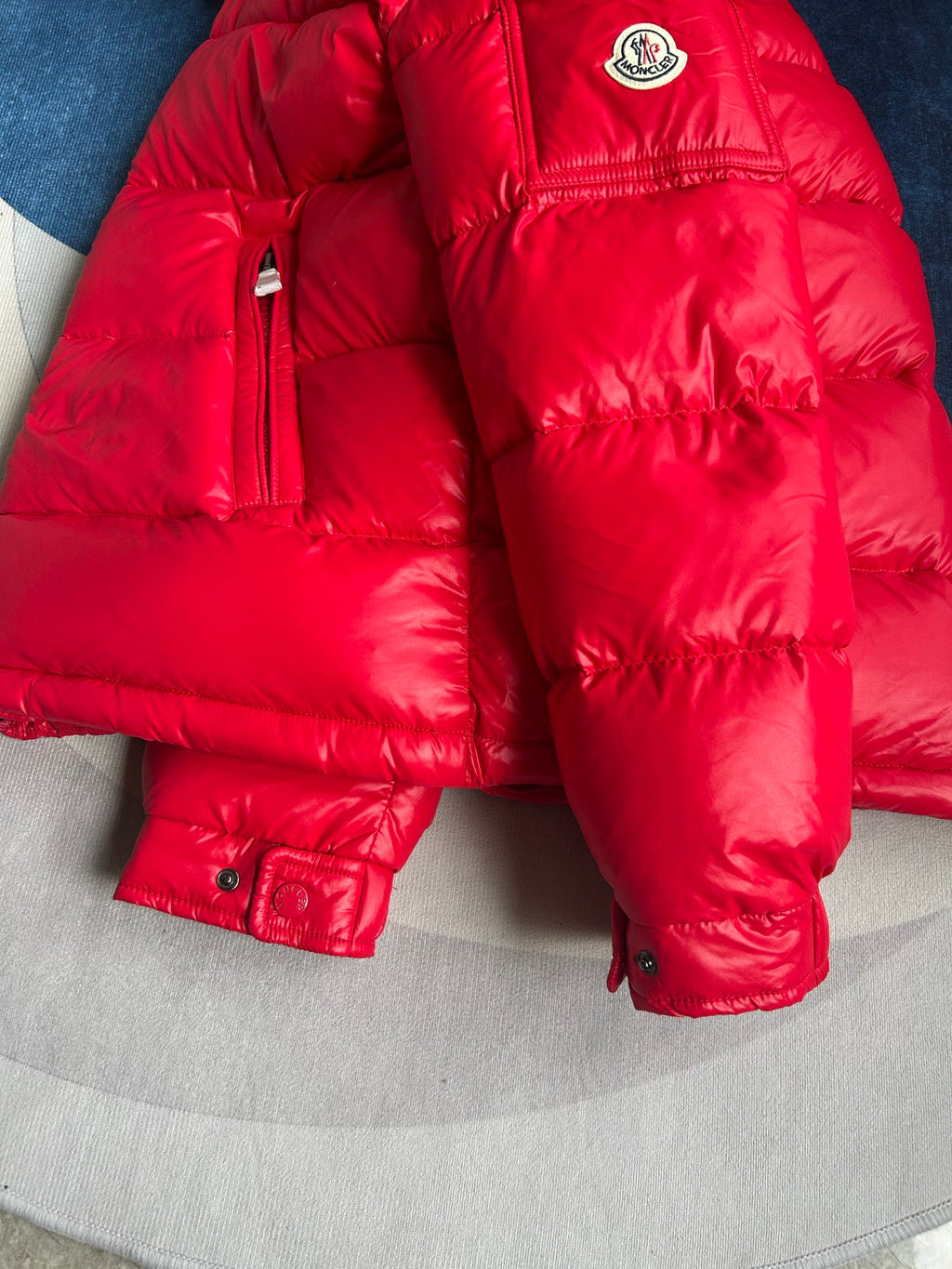 Moncler Maire Hooded Short Down Jacket