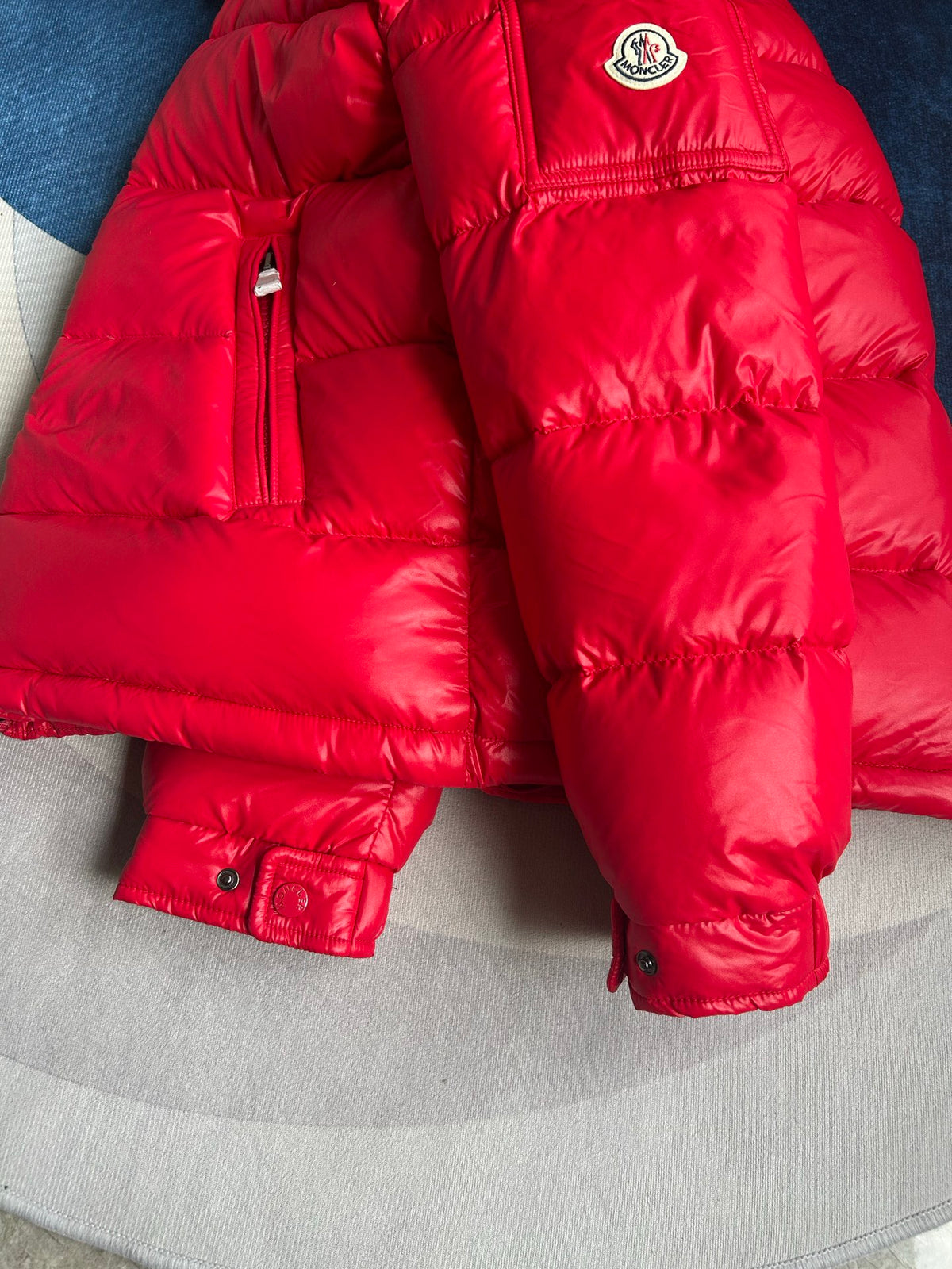 Moncler Maire Hooded Short Down Jacket