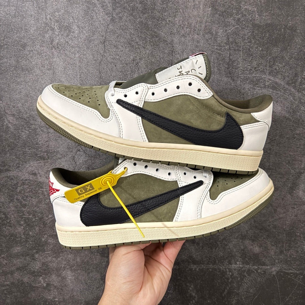 Jordan 1 Low Travis Scott Medium Olive DM7866-200