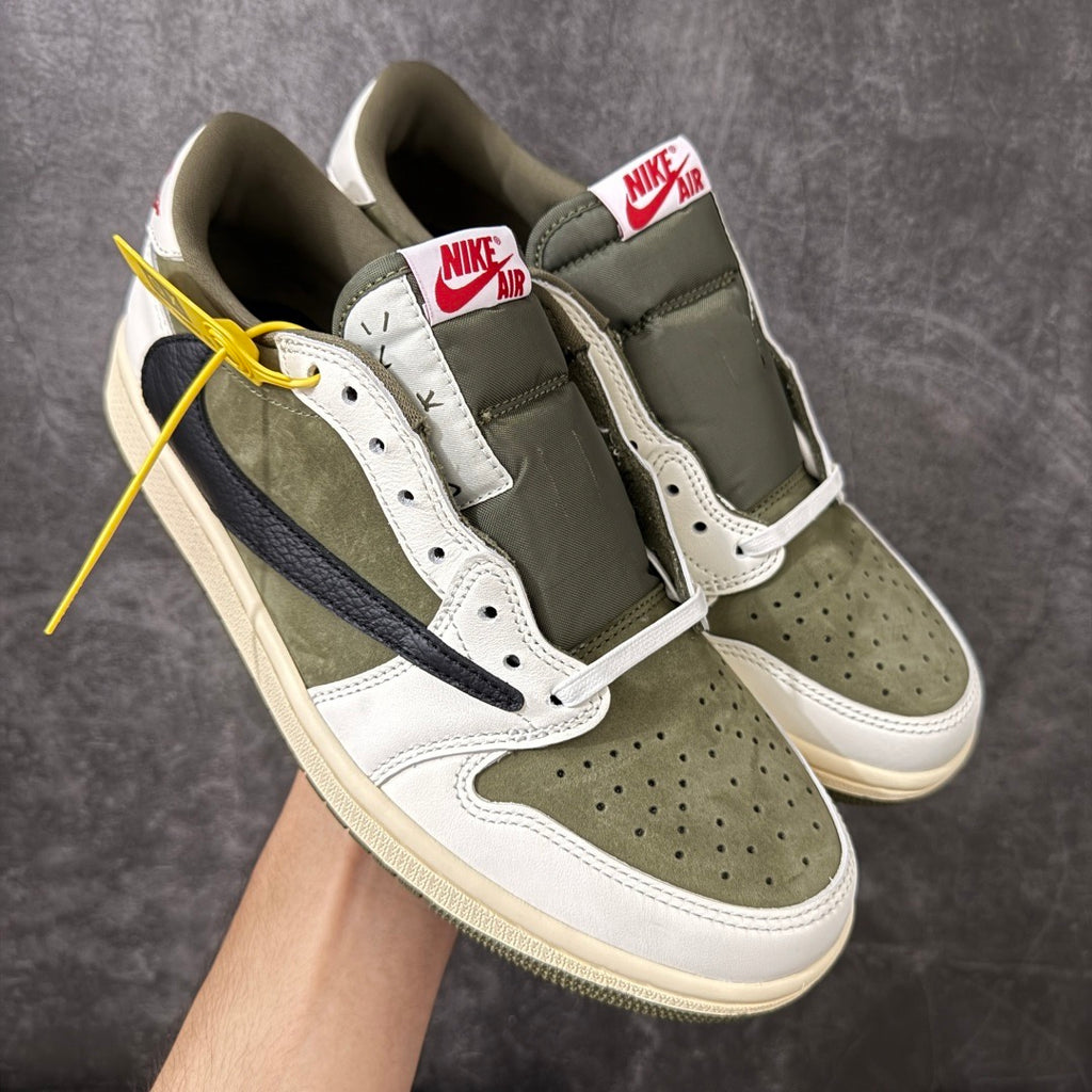 Jordan 1 Low Travis Scott Medium Olive DM7866-200