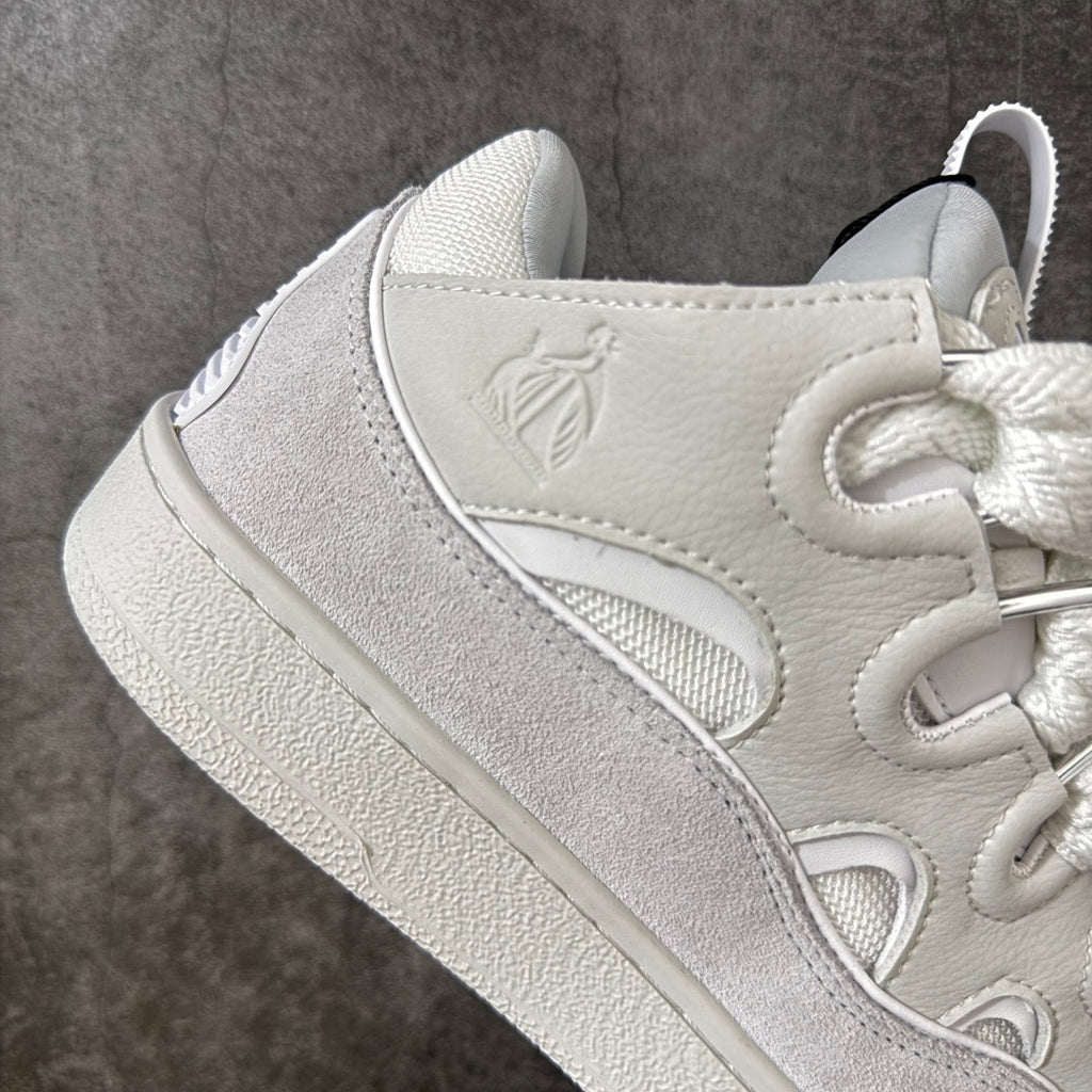 Lanvin Leather Curb White