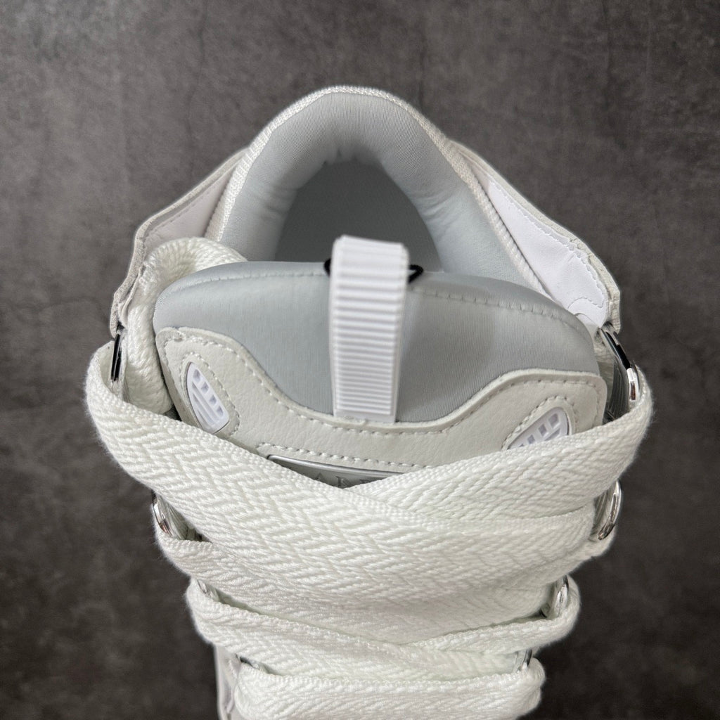 Lanvin Leather Curb White