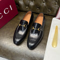 Gucci Jordaan Loafer in Crocodile