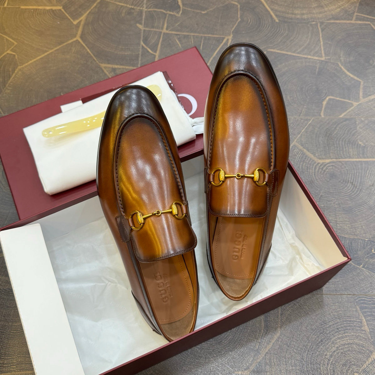 Gucci Jordaan Loafer in Calfskin
