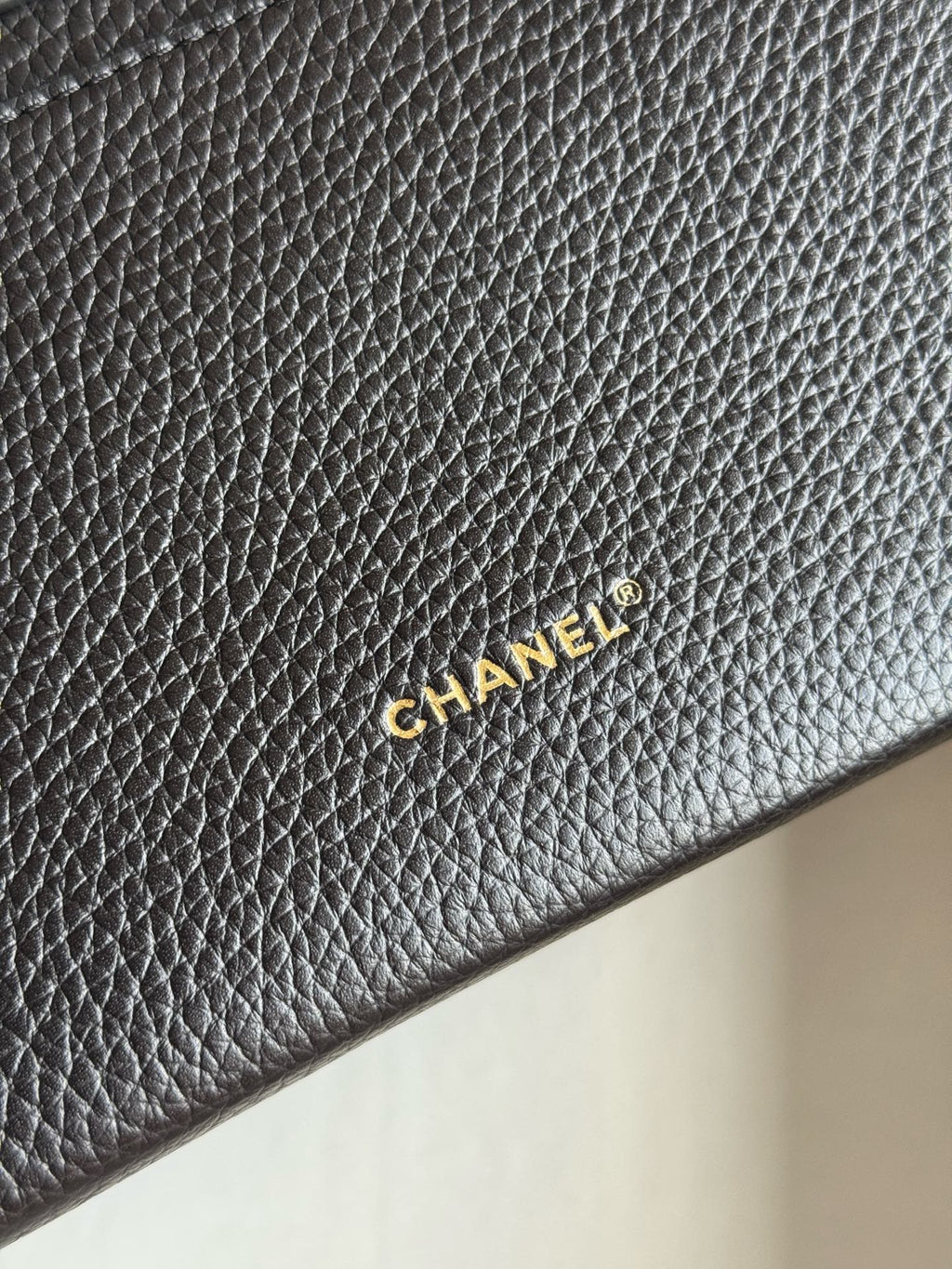 Chanel Large Vanity with Chain in Grained Calfskin