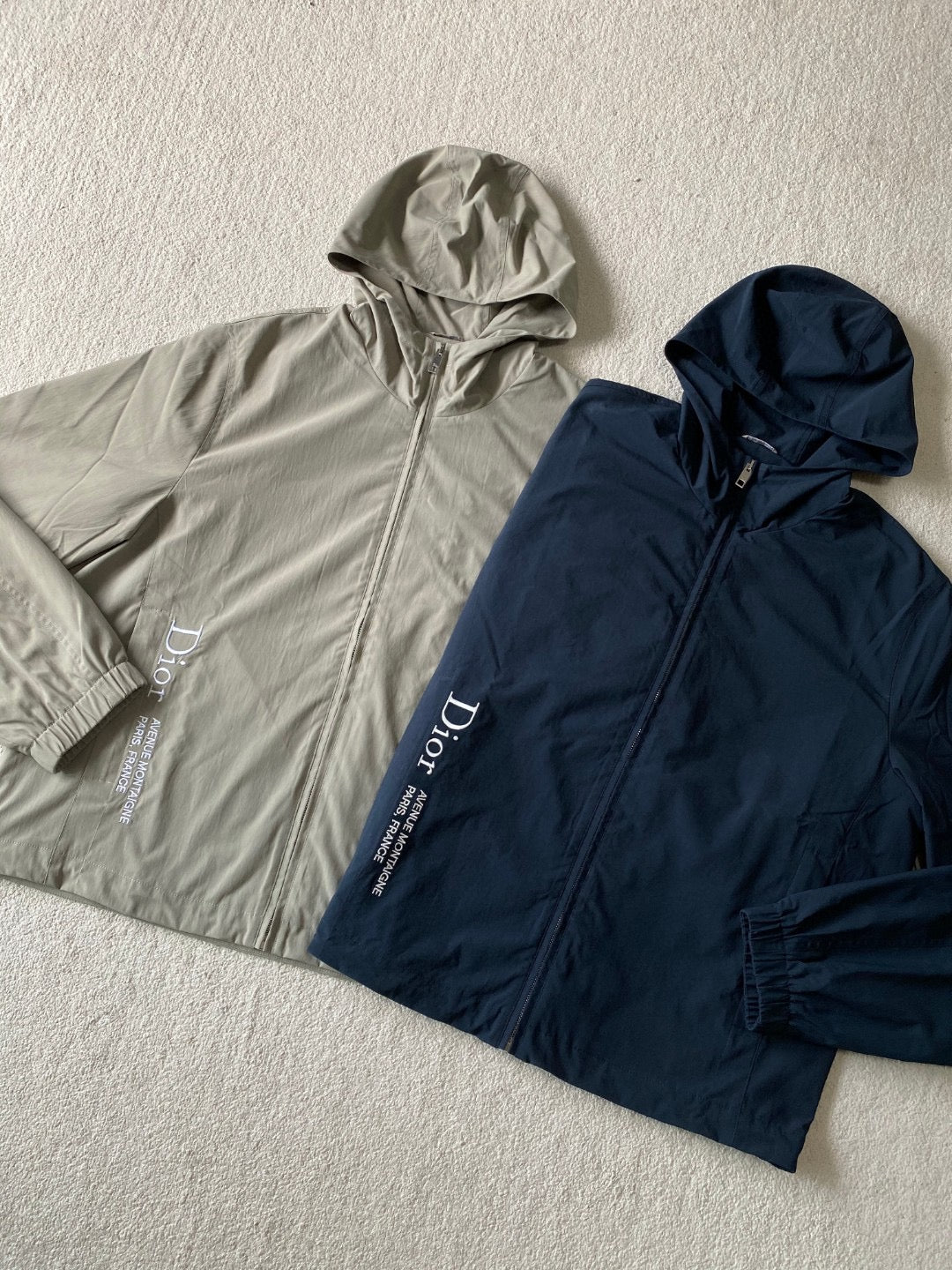 Dior Windbreaker with Montaigne Embroidery
