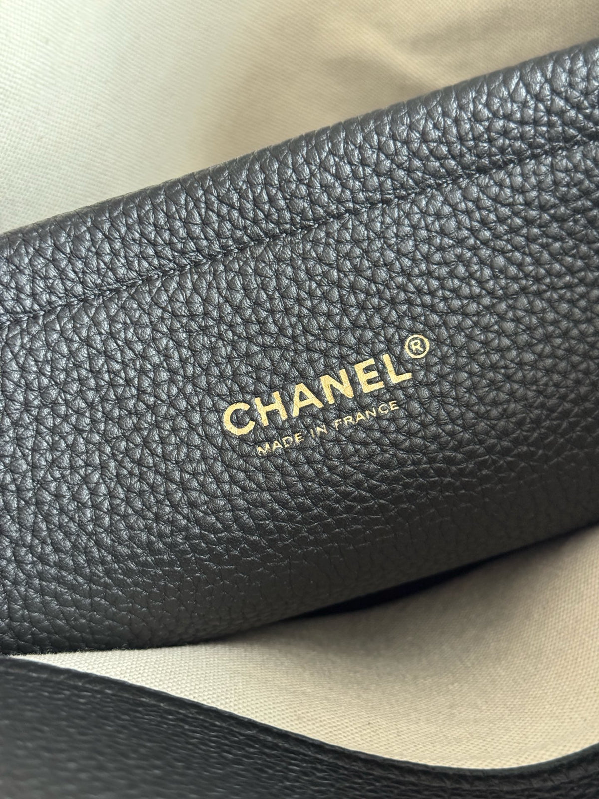 Chanel Large Shopping Bag in Grained Calfskin
