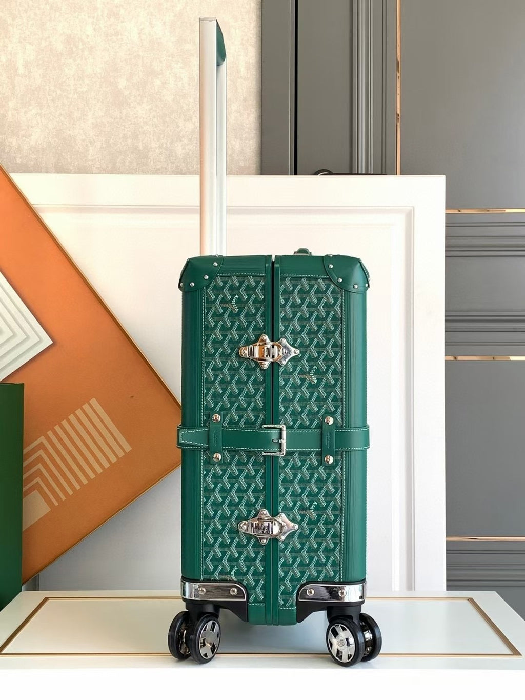 Goyard Bourget PM Trolley Case