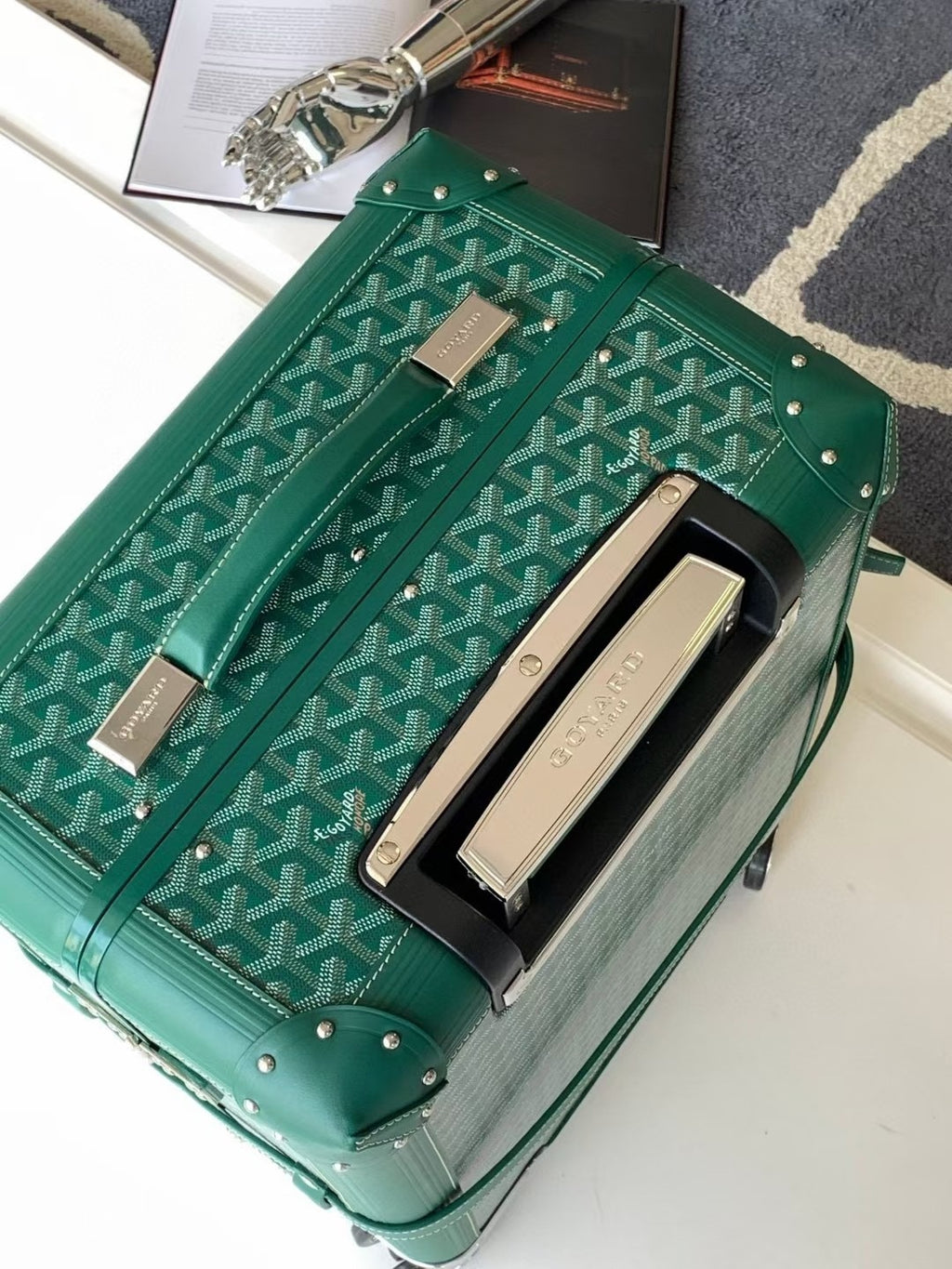 Goyard Bourget PM Trolley Case