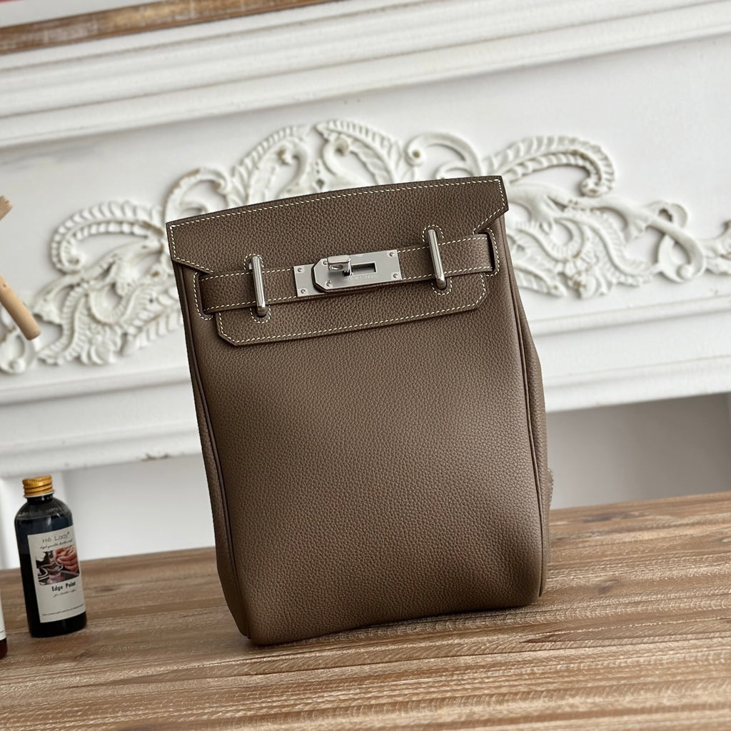 Hermes Hac a Dos PM Backpack in Togo Calfskin
