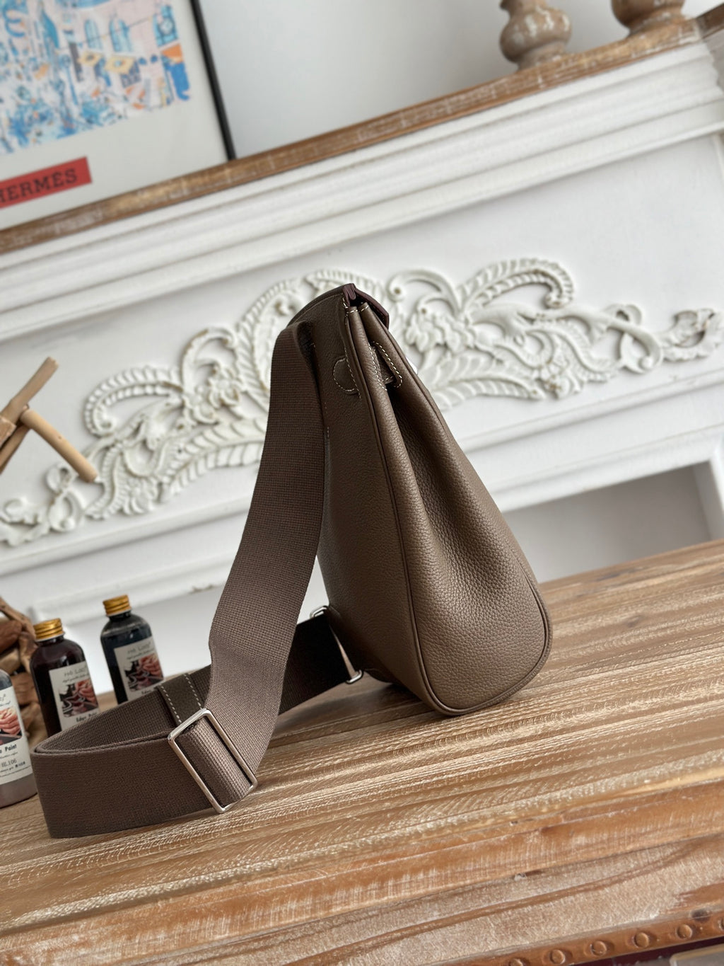 Hermes Hac a Dos PM Backpack in Togo Calfskin